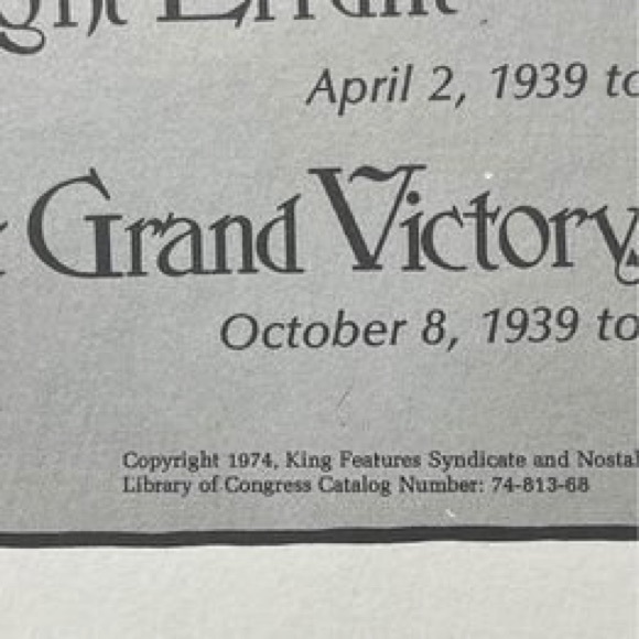 Hardcover Vintage Prince Valiant Volume 1 (1974 edition) - Picture 3 of 4